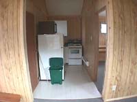 Bayview cottage interior at Eels Lake Cottages and Marina