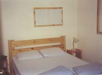 Lakeview cottage bedroom at Eels Lake Cottages and Marina