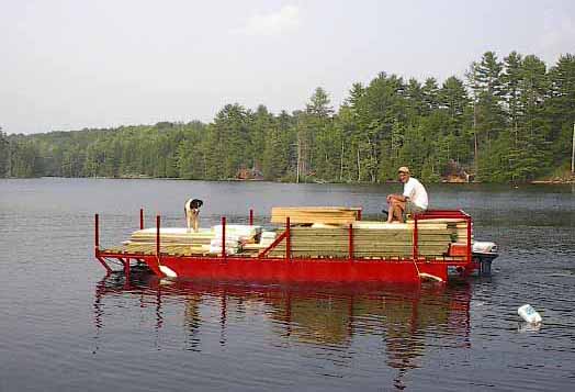 Available for rent-24ft barge