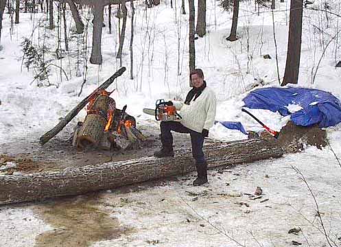 Carolyn Amyotte on day the labour started