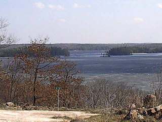 photos of Eels Lake area - Ball Hill view
