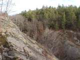 view from top of gorge - Eels Lake region